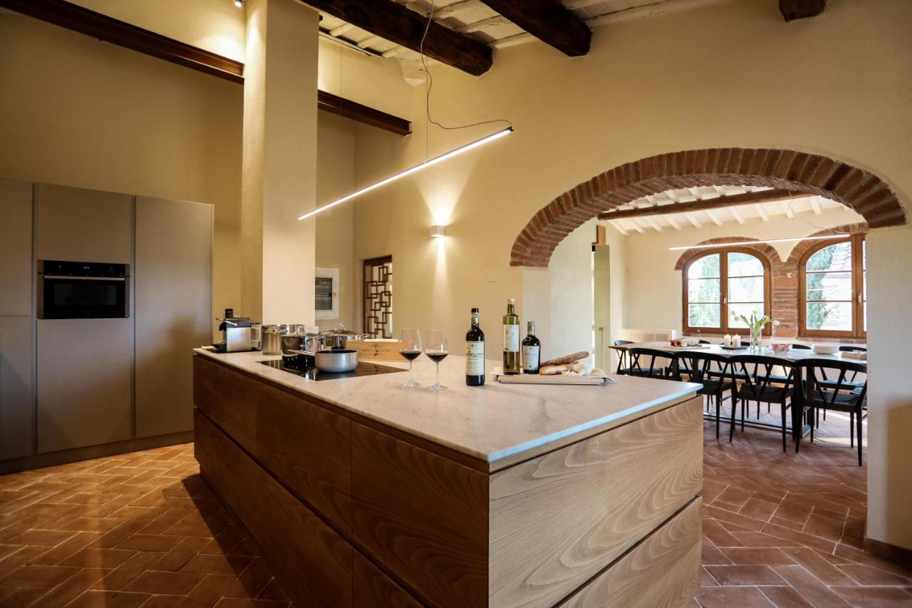 Castello La Leccia Villa Castellina in Chianti Eksteriør bilde