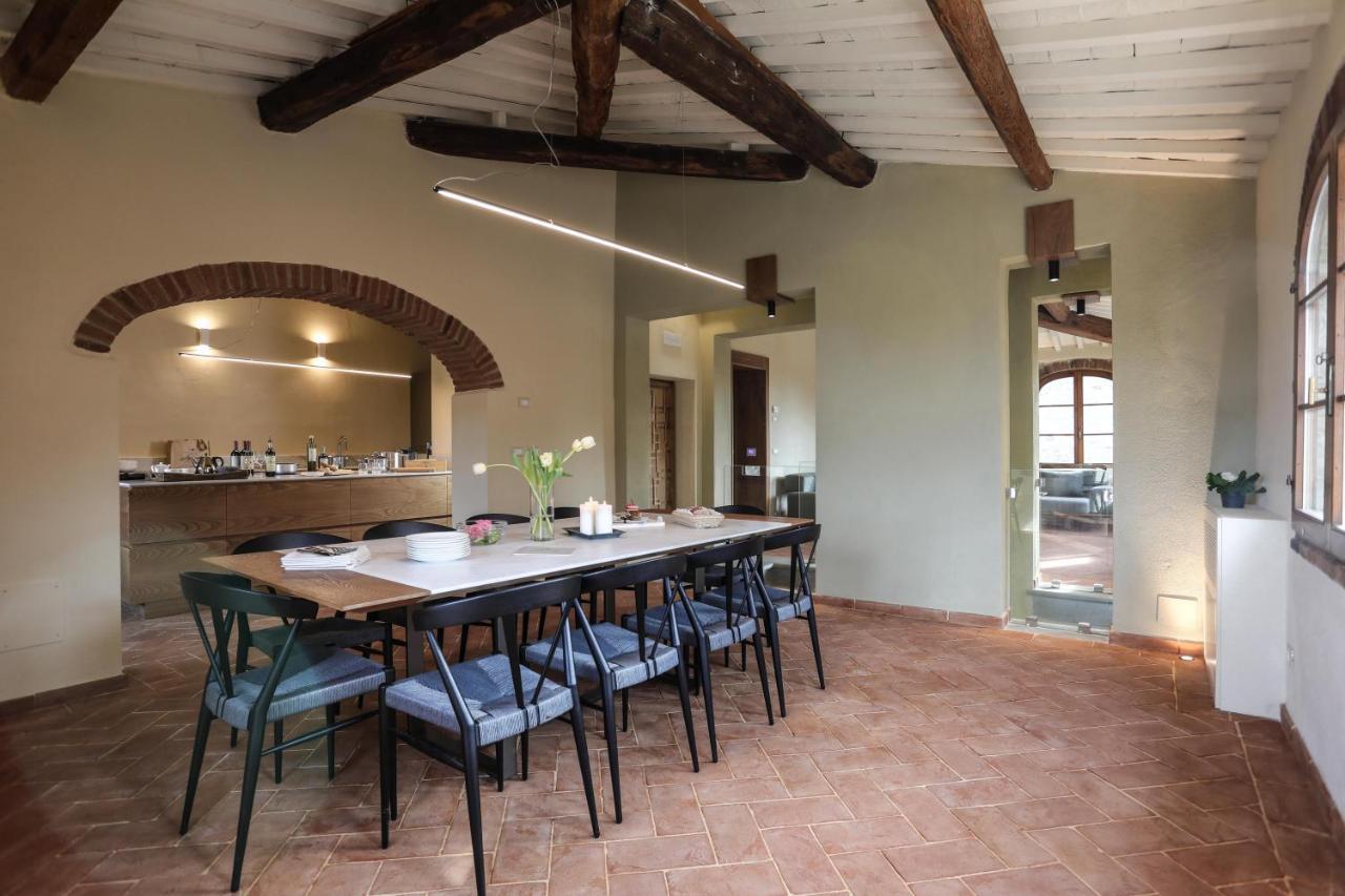 Castello La Leccia Villa Castellina in Chianti Eksteriør bilde
