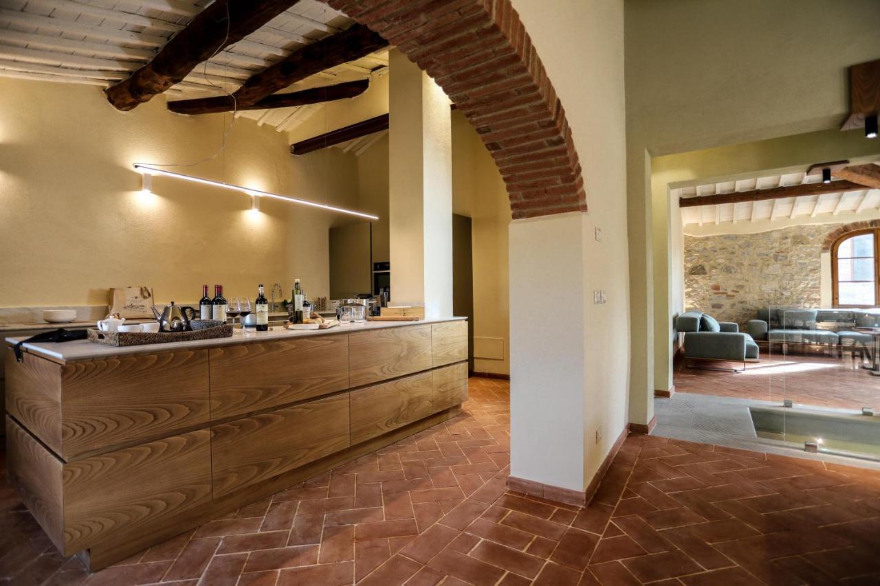 Castello La Leccia Villa Castellina in Chianti Eksteriør bilde